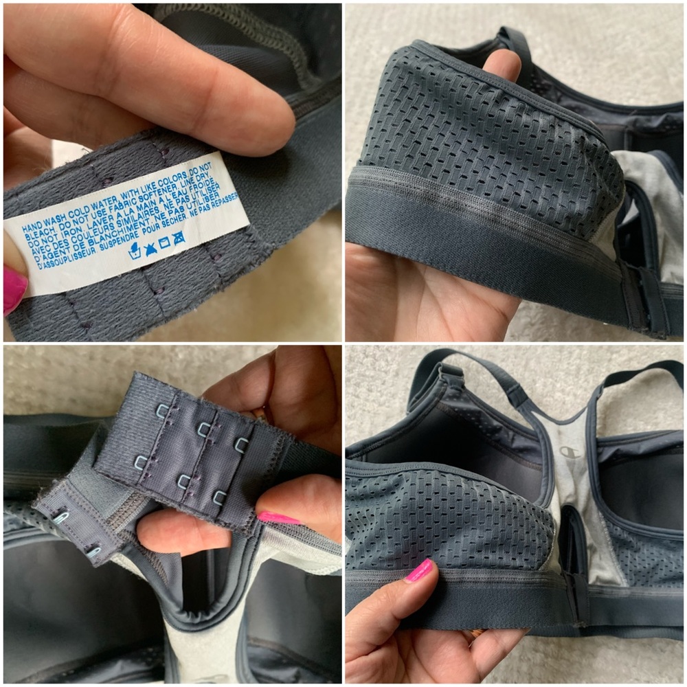 Champion sports workout gray racer back bra - Picture 7 of 8